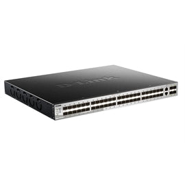 D-Link Networking DGS-3130-54S DGS-3130 48Ports Managed L3 Gigabit SFP Switch with 6x10GbE Port Brown box