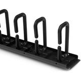 StarTech.com Vertical Cable Organizer with D-Ring Hooks - Vertical Cable Management Panel - 0U - 2.8ft.