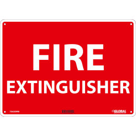 Global Industrial™ Fire Extinguisher 10x14 Rigid Plastic