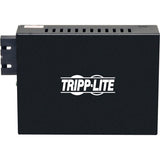 Tripp Lite Gigabit Multimode Fiber to Ethernet Media Converter, 10/100/1000 SC, International Power Supply, 850 nm, 550M (1804.46 ft.)