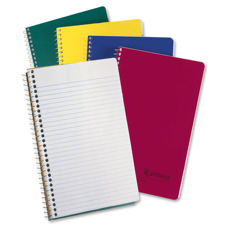 Earthwise® by Oxford® Small Size Notebook 25447, 6"x9-1/2", 150 Shts/Pad, 1 Pad/Pk