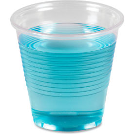 Boardwalk® Plastic Cold Drink Cups, 5 oz, Polypropylene, Translucent, Pack of 2500