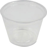 Boardwalk® Souffle/Portion Cups, 1 oz, Polypropylene, Clear, Pack of 2500