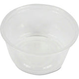 Boardwalk® Souffle/Portion Cups, 2 oz, Polypropylene, Clear, Pack of 2500
