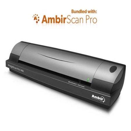 Ambir Technology, Inc. Imagescan Pro 490i Duplex Document & Id Scanner W/ambirscan 3.1 Pro Software. Th