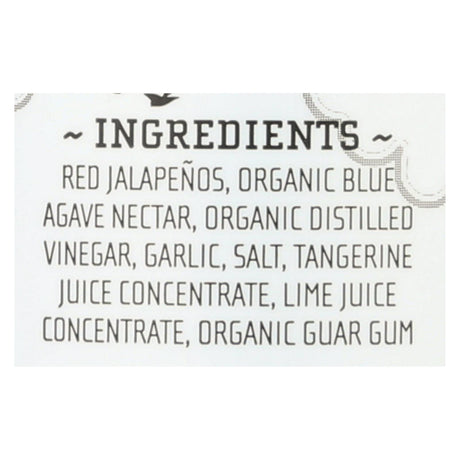 Yellowbird Sauce - Blue Agave Sriracha - Case Of 6 - 9.8 Oz