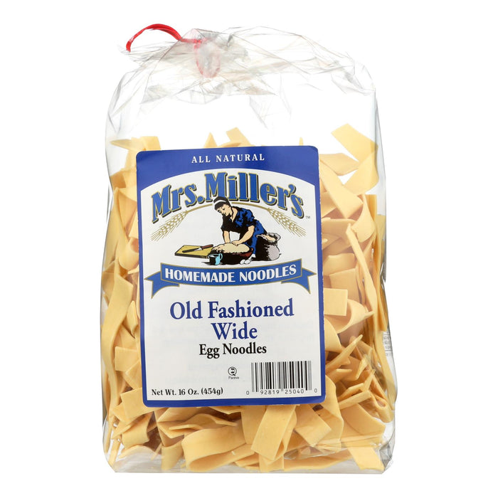 Mrs. Miller's Old Fashioned Wide Egg Noodles  - Case Of 6 - 16 Oz