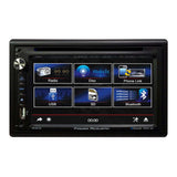 Power Acoustik Double Din Am-fm-dvd-bt 6.5"