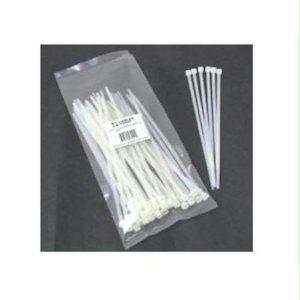 C2g 4in Cable Tie Multipack (100 Pack) - White (taa Compliant)