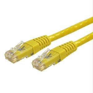 Startech 4ft Yellow Cat6 Ethernet Cable Delivers Multi Gigabit 1-2.5-5gbps & 10gbps Up To