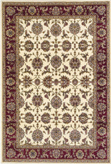 1' x 2' Ivory or Red Floral Vines Area Rug