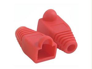 C2g Rj45 Snagless Boot Cover (6.0mm Od) - Red - 50pk