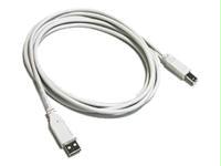 C2g 2m Usb Cable-usb 2.0 A To B Cable White (6.6ft)-connect Your Usb Device To T