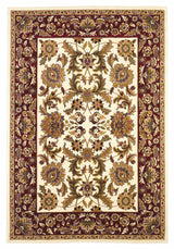 1' x 2' Ivory or Red Renaissance Inspired Area Rug