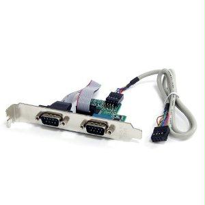 Startech Add Two Rs232 Serial Ports To Any System With An Available Usb Motherboard Heade