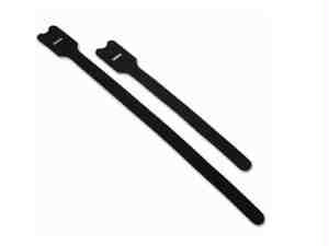 C2g 8in Screw-mountable Hook-and-loop Cable Tie Multipack (10 Pack) (taa Compliant)