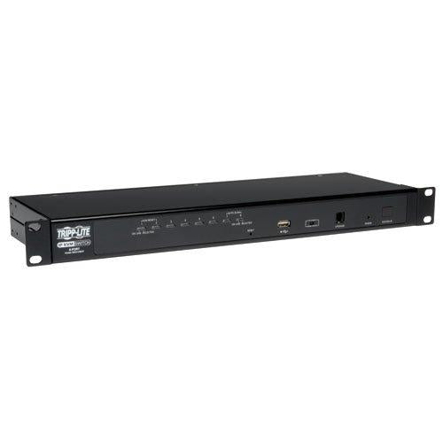 Tripp Lite 8-port Rackmount Kvm Switch W- Built In Ip And On Screen Display 1u