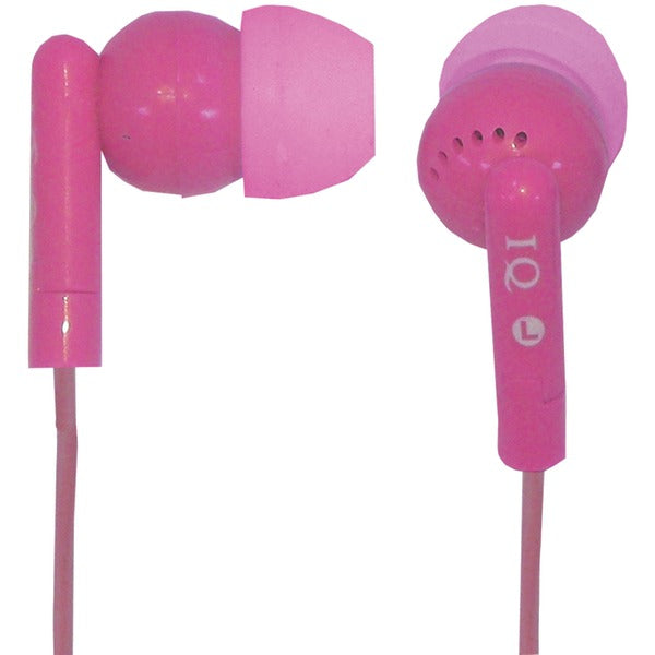 Poprockz Digital Stereo Earphones, IQ-106 (Pink)