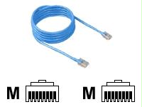 Belkin International Inc Patch Cable - Rj-45 (m) - Rj-45 (m) - 3 Ft - ( Cat 5e ) - Blue