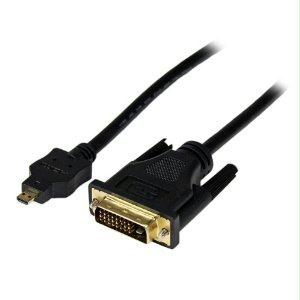 Startech 3.3ft-1m Micro Hdmi To Dvi-d (24-pin) Cable (m-m); Full Hd 1920x1200p 60hz-1080p