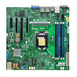 Supermicro Motherboard MBD-X12STL-F-B C252 LGA1200 Socket H5 Max128GB DDR4 microATX Brown Box