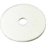 3M 10" Polishing Pad, White, 5 Per Case