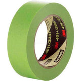 3M Masking Tape 401+ 0.24"W x 60 Yards - Green