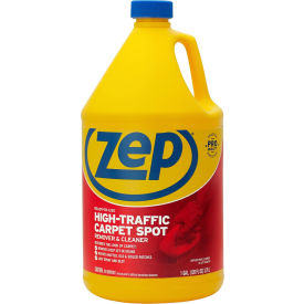Zep® High-Traffic Carpet Spot Remover & Cleaner, Gallon Bottle, 4 Bottles - ZUHTC128