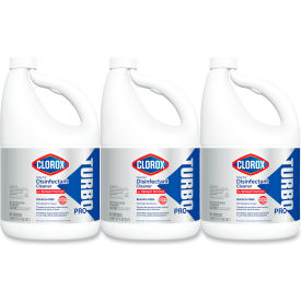 Clorox® Turbo Pro Disinfectant Cleaner For Sprayer Devices, 121 oz. Capacity Bottle, Pack of 3