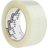 3M Scotch® 311+ Carton Sealing Tape 3" x 110 Yds. 2.05 Mil Clear