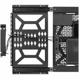 Atdec media storage sliding panel - Universal mounting hole pattern - For media and networking devices