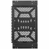 Atdec media storage sliding panel - Universal mounting hole pattern - For media and networking devices