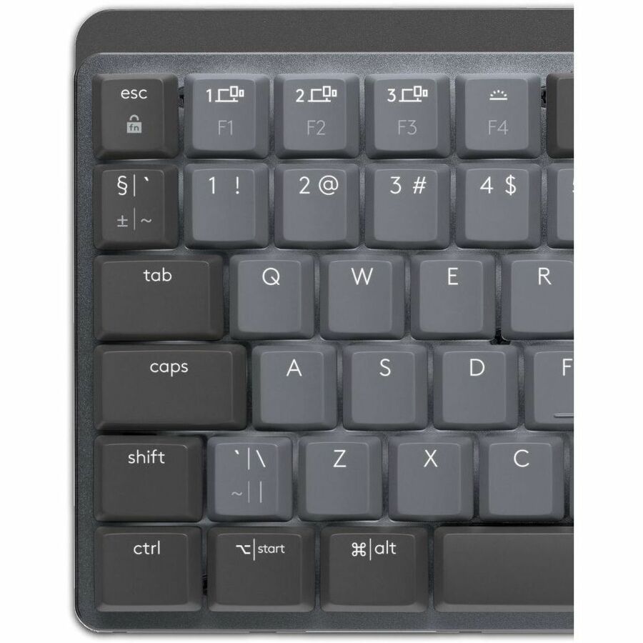 Logitech MX Mechanical Mini Minimalist Wireless Illuminated Keyboard (Clicky) (Graphite)