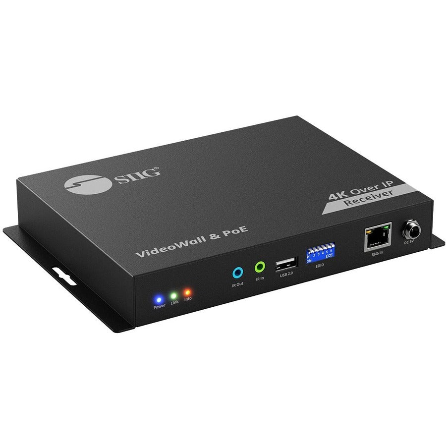 SIIG 4K 60Hz 18Gbps HDMI over IP Matrix Receiver 394ft TAA Compliant