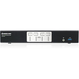 IOGEAR 4-Port 4K KVMP Switch with HDMI Connection, USB 3.0 Hub, and Audio (TAA)