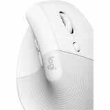 Logitech Lift Vertical Ergonomic Mouse (Off-white)