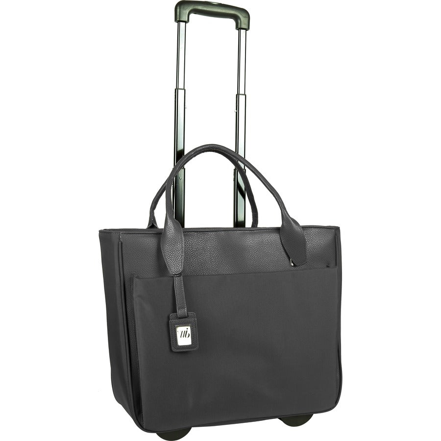 WIB Florence Carrying Case (Rolling Tote) for 17.3" Notebook - Black