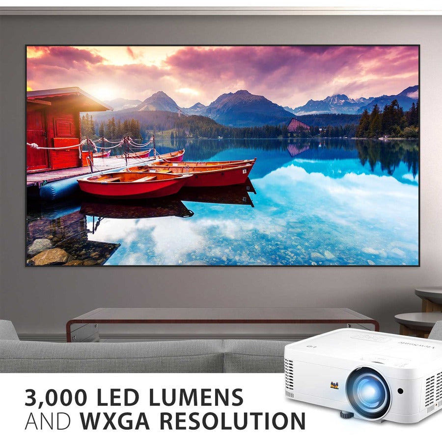 2,000lm WXGA Short Throw LED