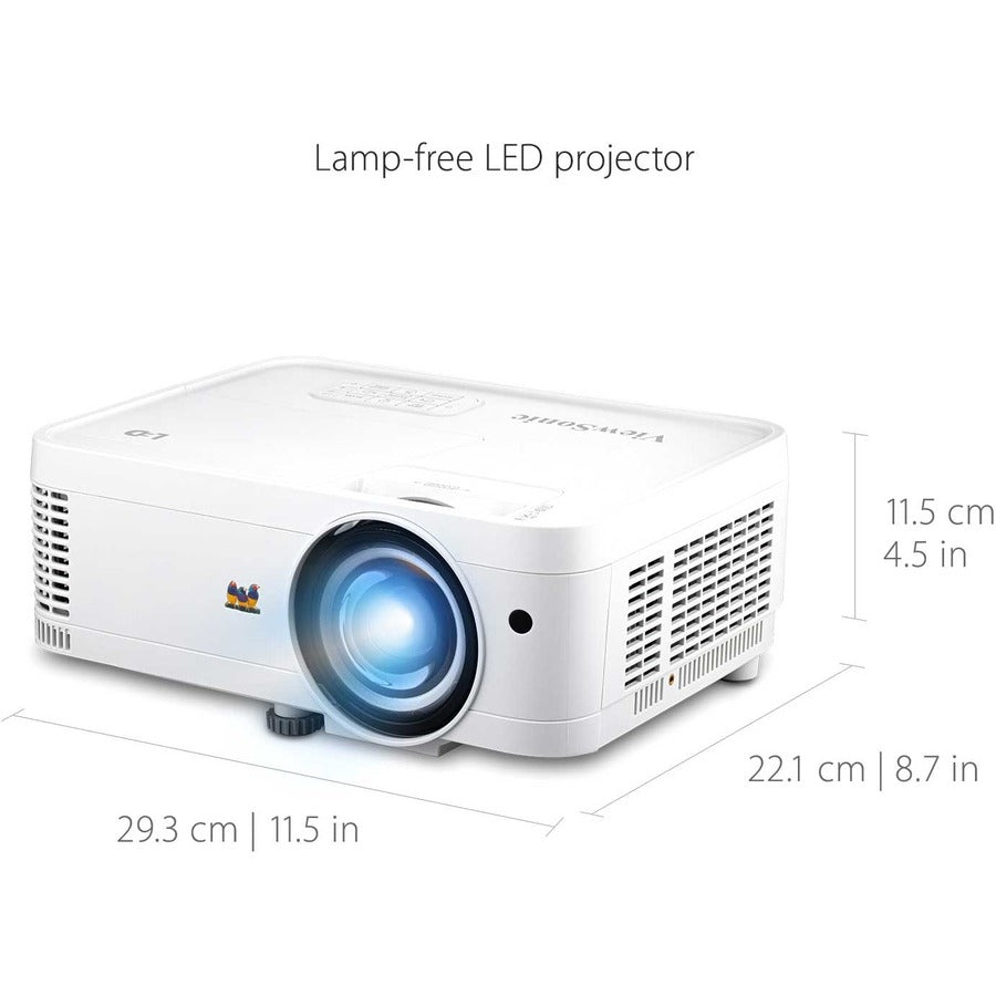 2,000lm WXGA Short Throw LED