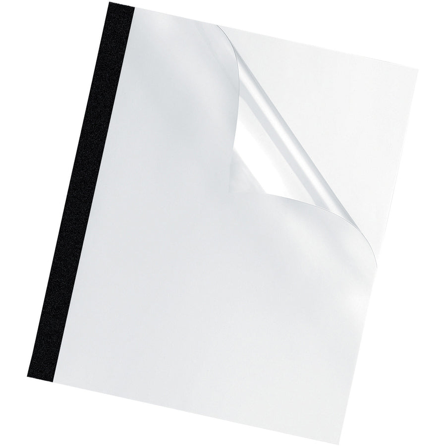 Fellowes Thermal Presentation Covers - 1" , 240 sheets, Black