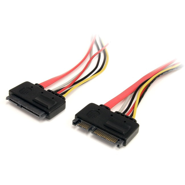 StarTech.com 12in 22 Pin SATA Power and Data Extension Cable