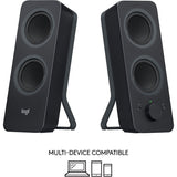 Logitech Z207 Bluetooth Speaker System - 5 W RMS - Black