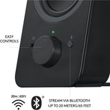 Logitech Z207 Bluetooth Speaker System - 5 W RMS - Black