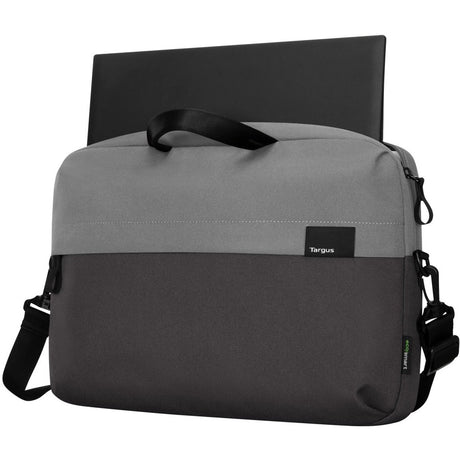 Targus Sagano EcoSmart TBS574GL Carrying Case (Slipcase) for 14" Notebook, Smartphone, Accessories - Black/Gray