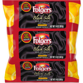 Folgers® Coffee Filter Packs, Black Silk, 1.4 oz Pack, 40 Packs/Carton