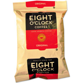 Eight O'Clock Regular Ground Coffee Fraction Packs, Original, 2 oz, 42/Carton
