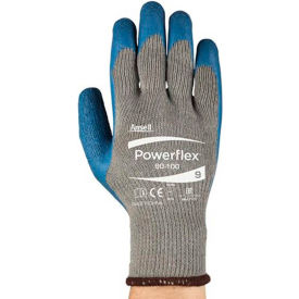 Powerflex® Latex Coated Gloves, Ansell 80-100-9, 1 Pair