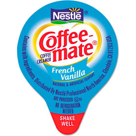 Coffee mate® Non-Dairy Liquid Creamer Mini Cups French Vanilla  0.375 oz. 180/Box