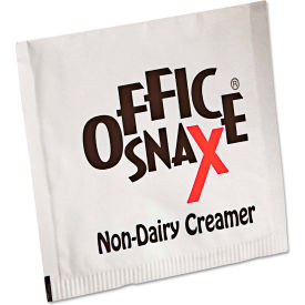 Office Snax® Non-Dairy, Powdered Creamer, Cream, 0.07 oz. 800/Carton