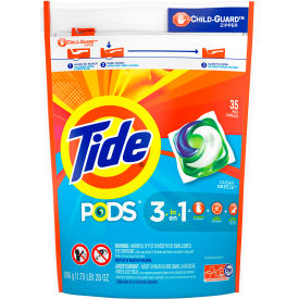 Tide PODS ® Detergent Packs, 35 Pods/Container, 4 Containers - 93126